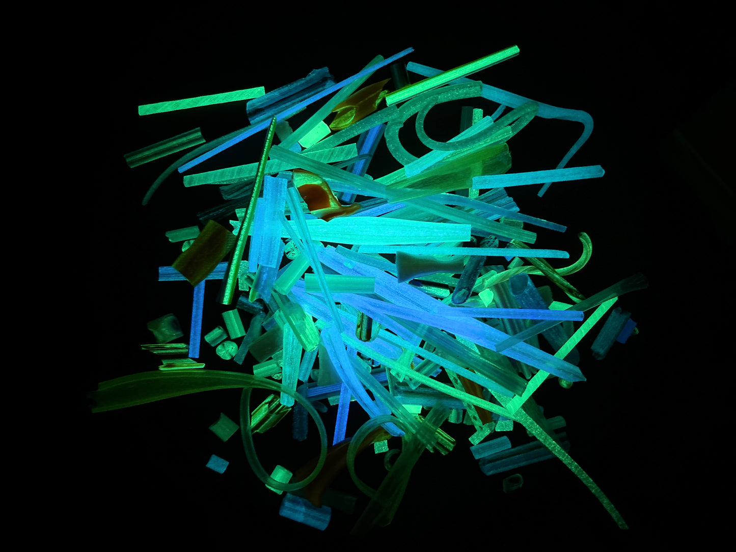 Fusible scrap glass