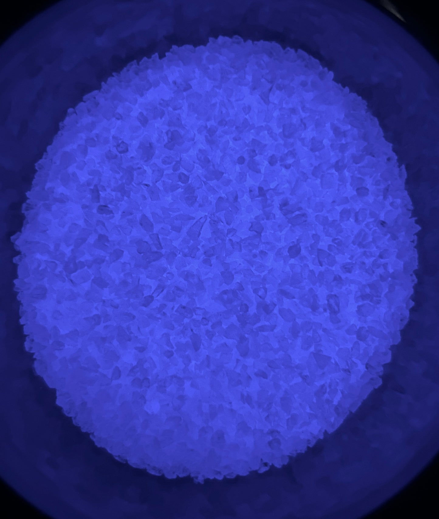 COE 90 Purple Glow in the Dark / 1 and 3 ounce FRIT fine, medium & large