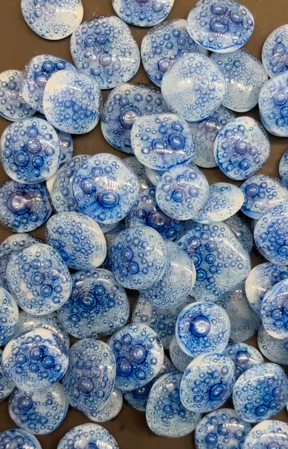 COE 90/ Glow in the Dark Bubble Dots