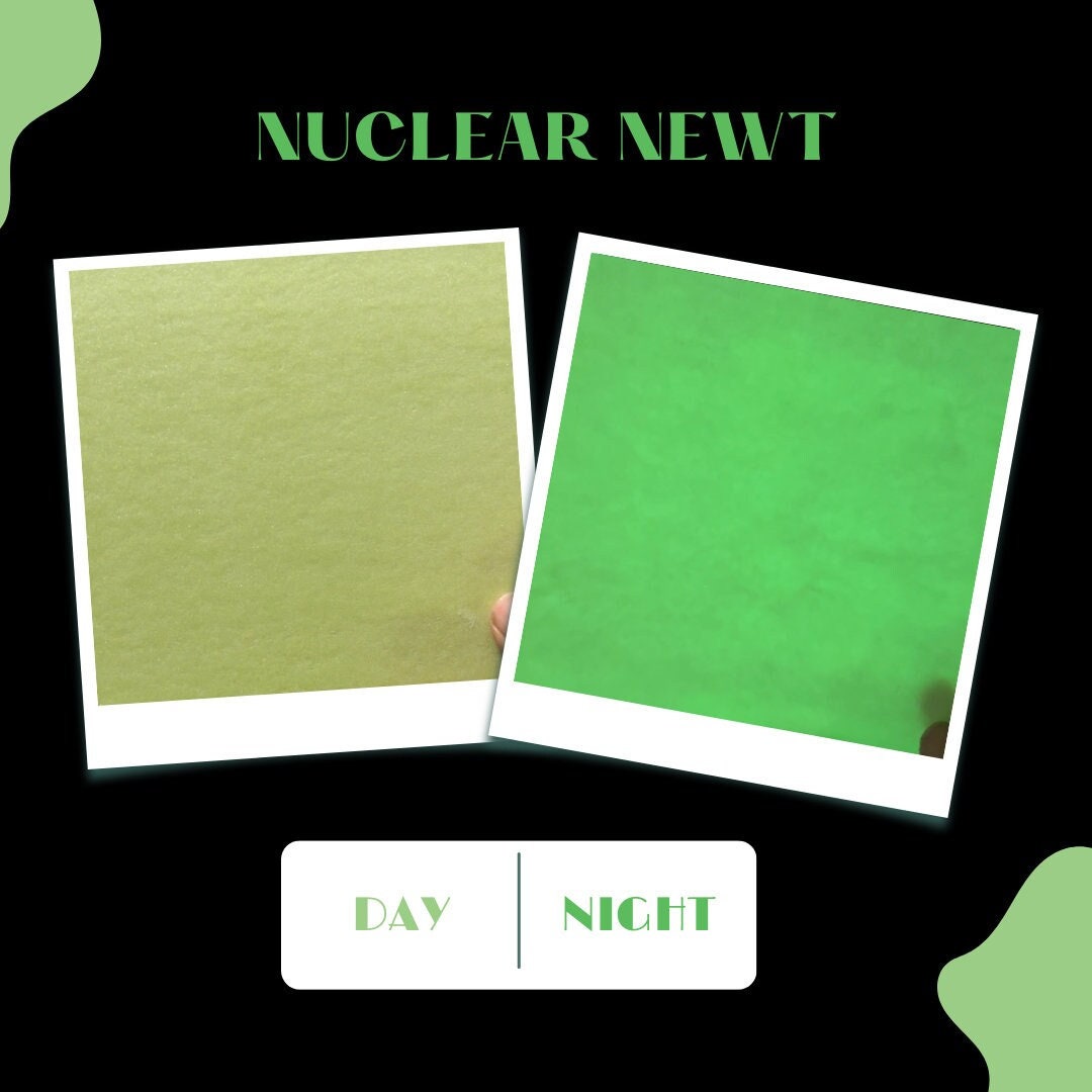 COE 90 / Green during day and glows Green at night!/ Nuclear Newt