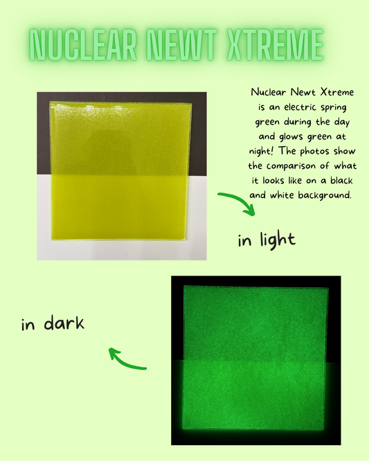 COE 96 / Bright Green during day and glows Green at night!/ Nuclear Newt XTREME