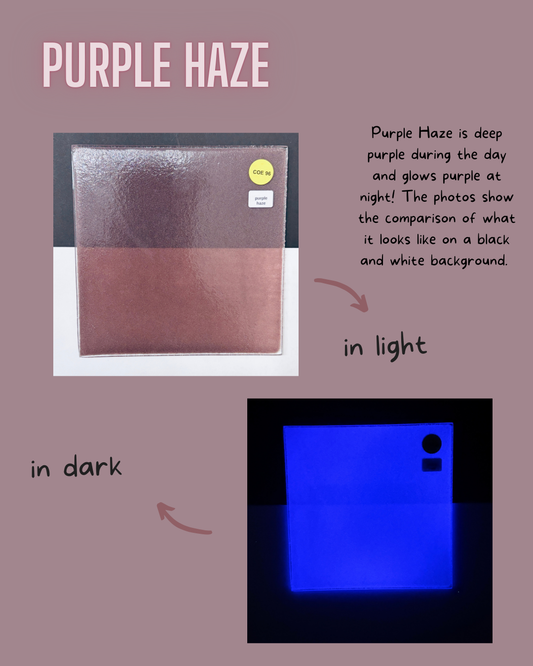 COE 96 / Deep Purple during day and glows Purple at night!/ Purple Haze