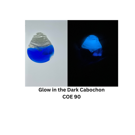 GeoGlow - Glow in the Dark Cabochon