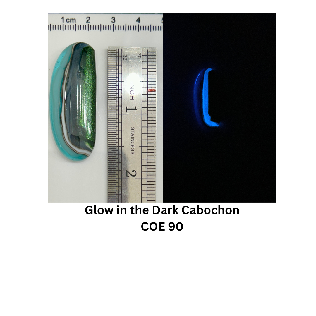 GeoGlow - Glow in the Dark Cabochon