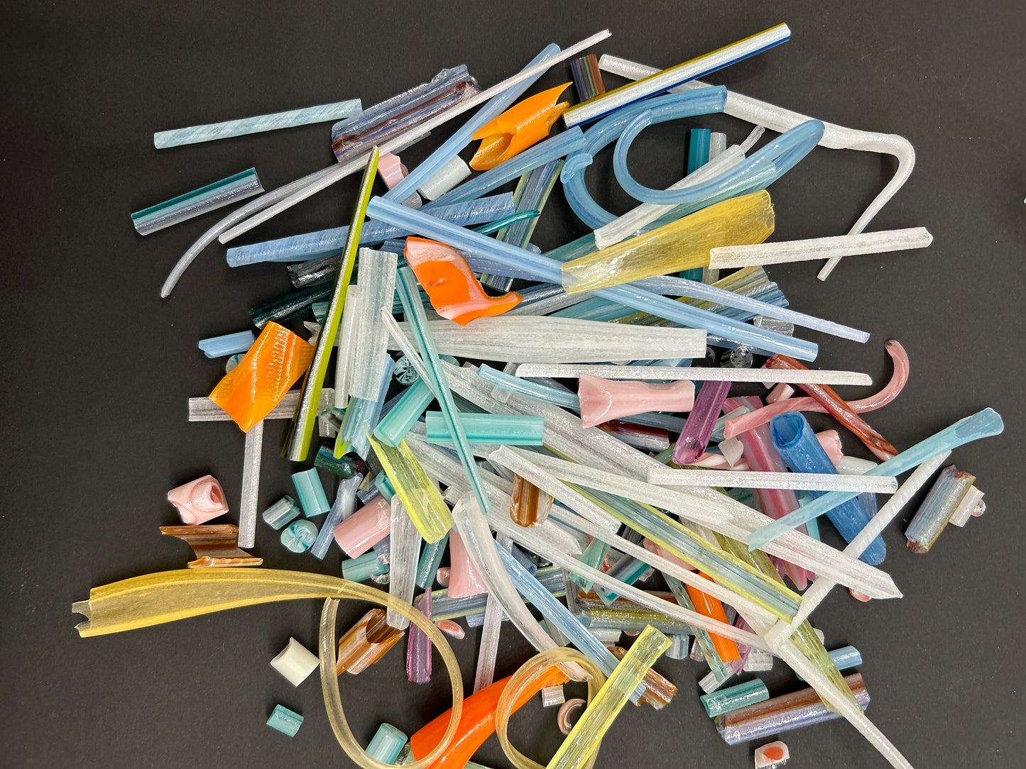 Fusible scrap glass