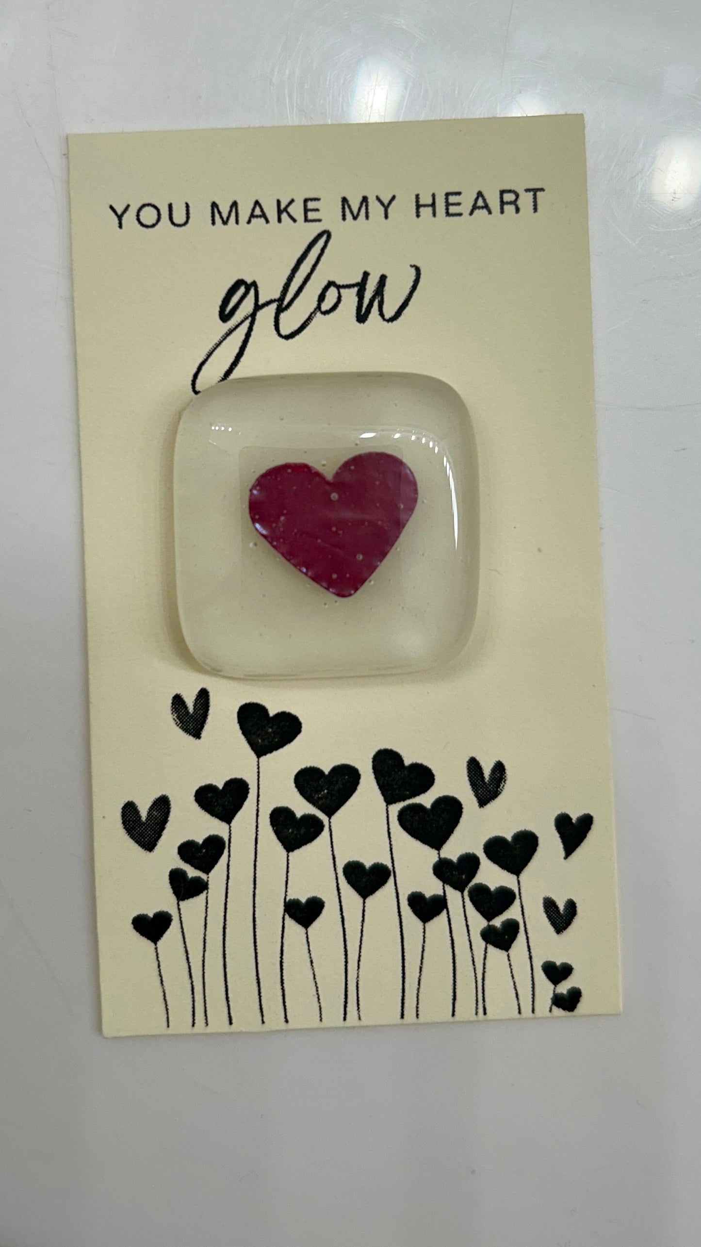 Pocket Hearts / Glow in the dark Hearts / Love Token / Pocket Hug