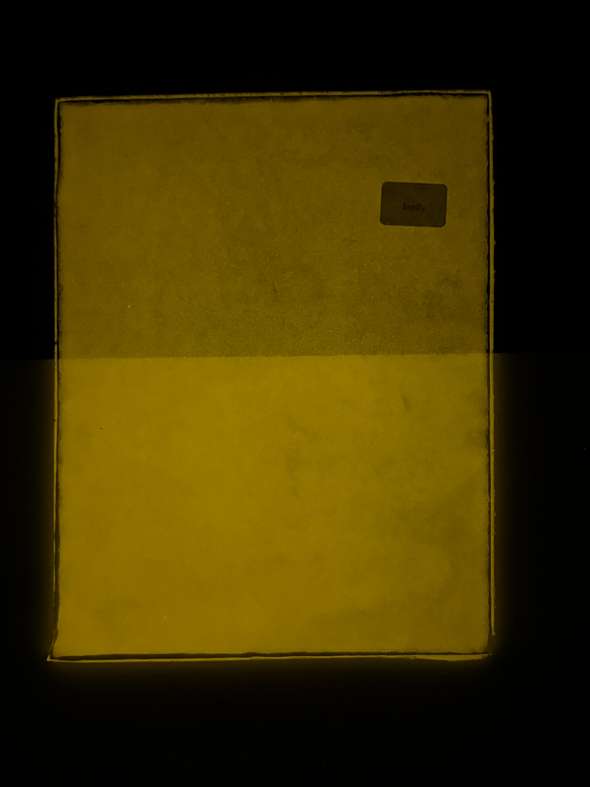 Non Fusible/Pale peach during day and glows Orange/ Firefly