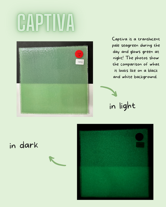 Captiva product showing color difference between light and dark conditions 