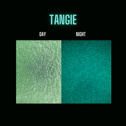 COE 90 / Sea Green during day and glows Turquoise at night!/ Tangie