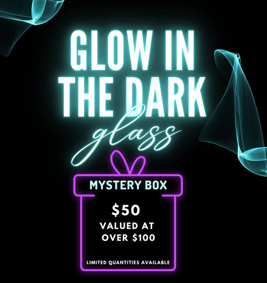 Glow in the Dark Mystery Box/ COE 90/COE 96/Mosaic/Stained Glass